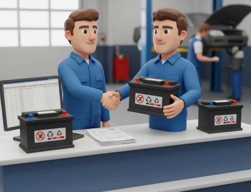 Передача отработанных аккумуляторов в автосервис: НДС и порядок оформления документов